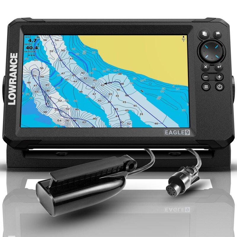 Lowrance Eagle 9 con trasduttore SplitShot 3/5