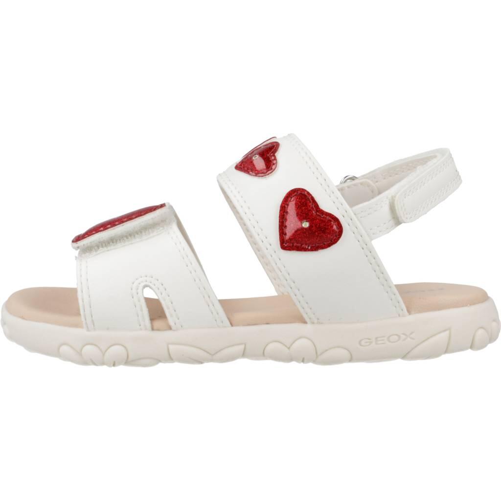 Sandali Geox Modello J Sandal Haiti Girl Colore Bianco 2/5