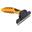 Imperial Riding Care Brosse Hairmaster - Orange Fluo