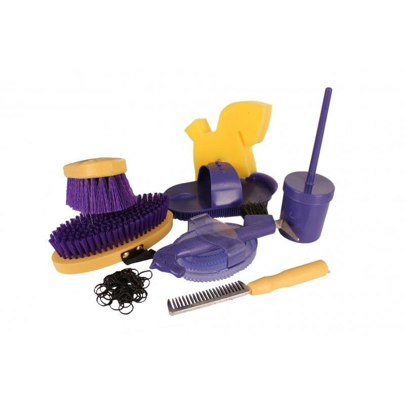 Red Horse Groomingbox 9 delig - Paars 2/3