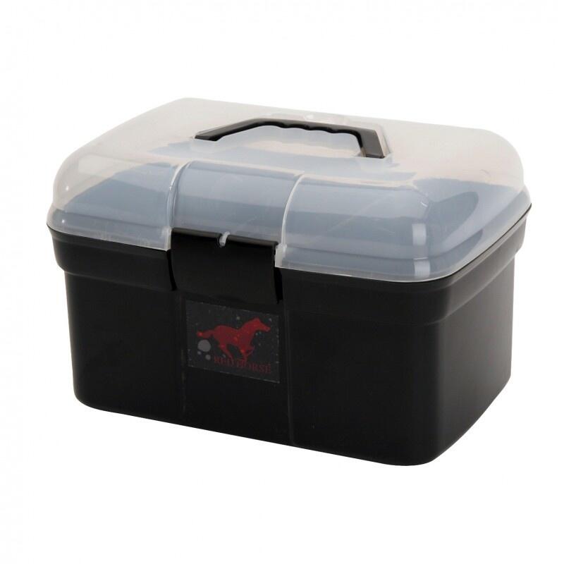 RED HORSE Red Horse Groomingbox 9 delig - Zwart