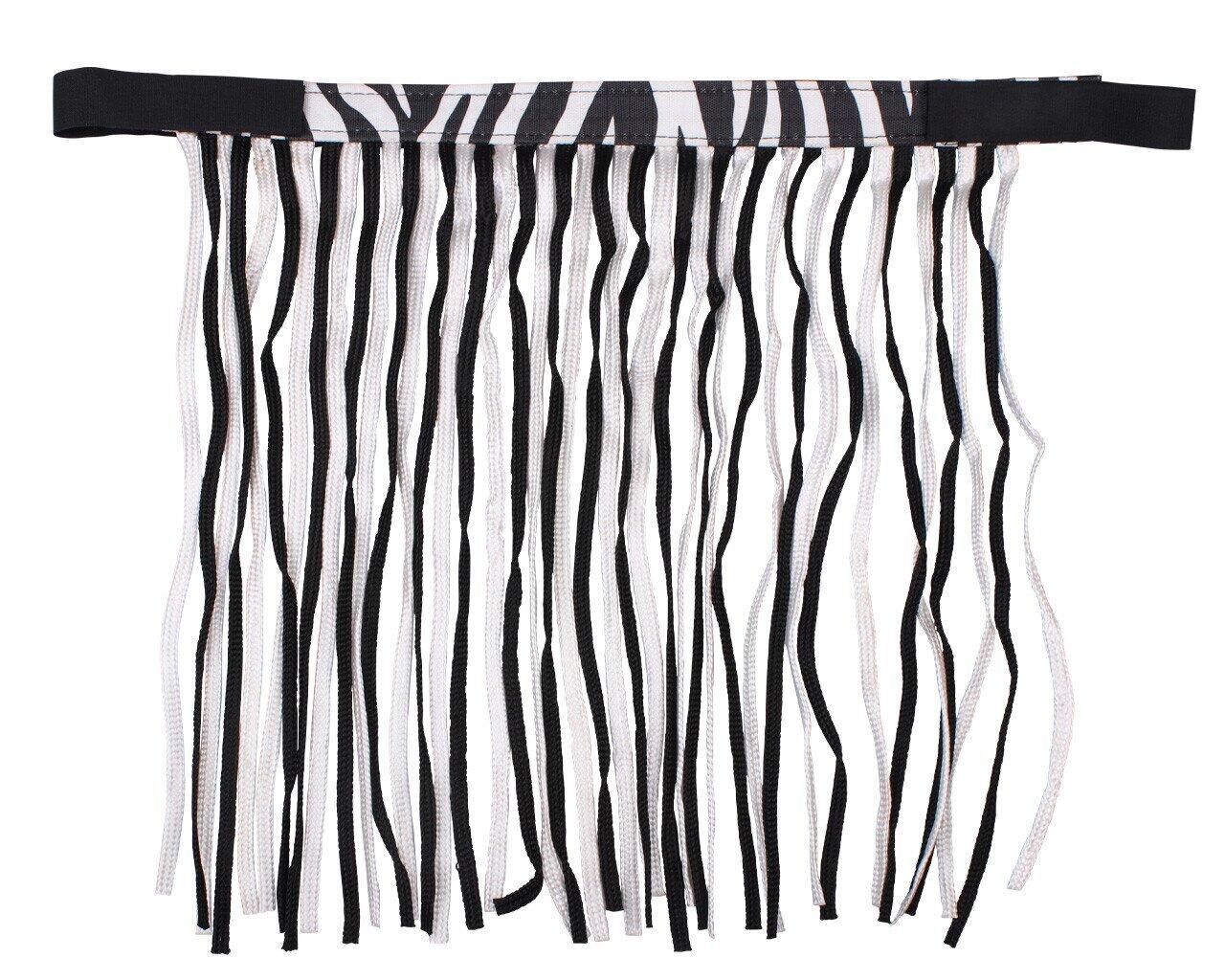 QHP Vliegenfrontriem - Zebra (Shet)