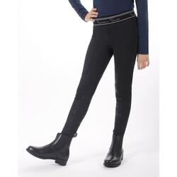 Legging d'équitation Eden Junior - Noir