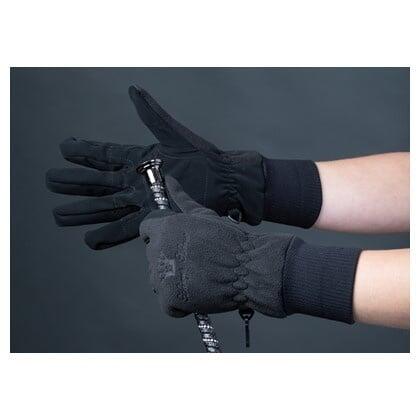 Harry's Horse Handschoenen Fleece - Zwart 2/3