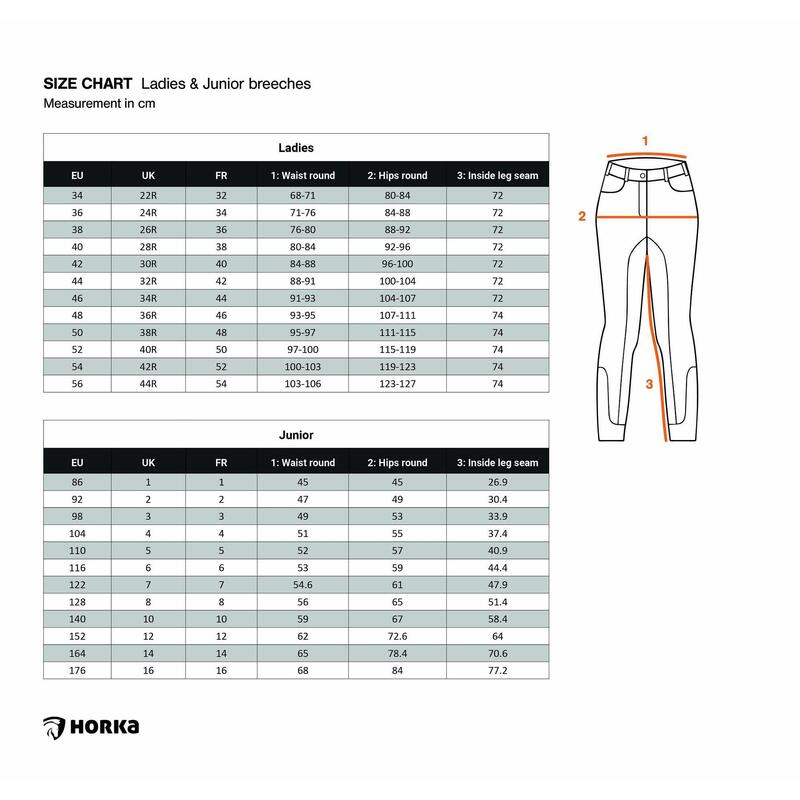 Pantalon de concours full grip femme Horka Annika