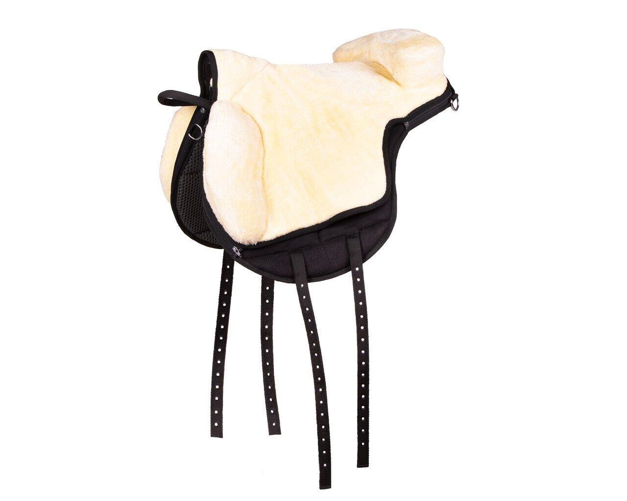 QHP Bareback Pad Super Soft - Cremé (Full) 2/6