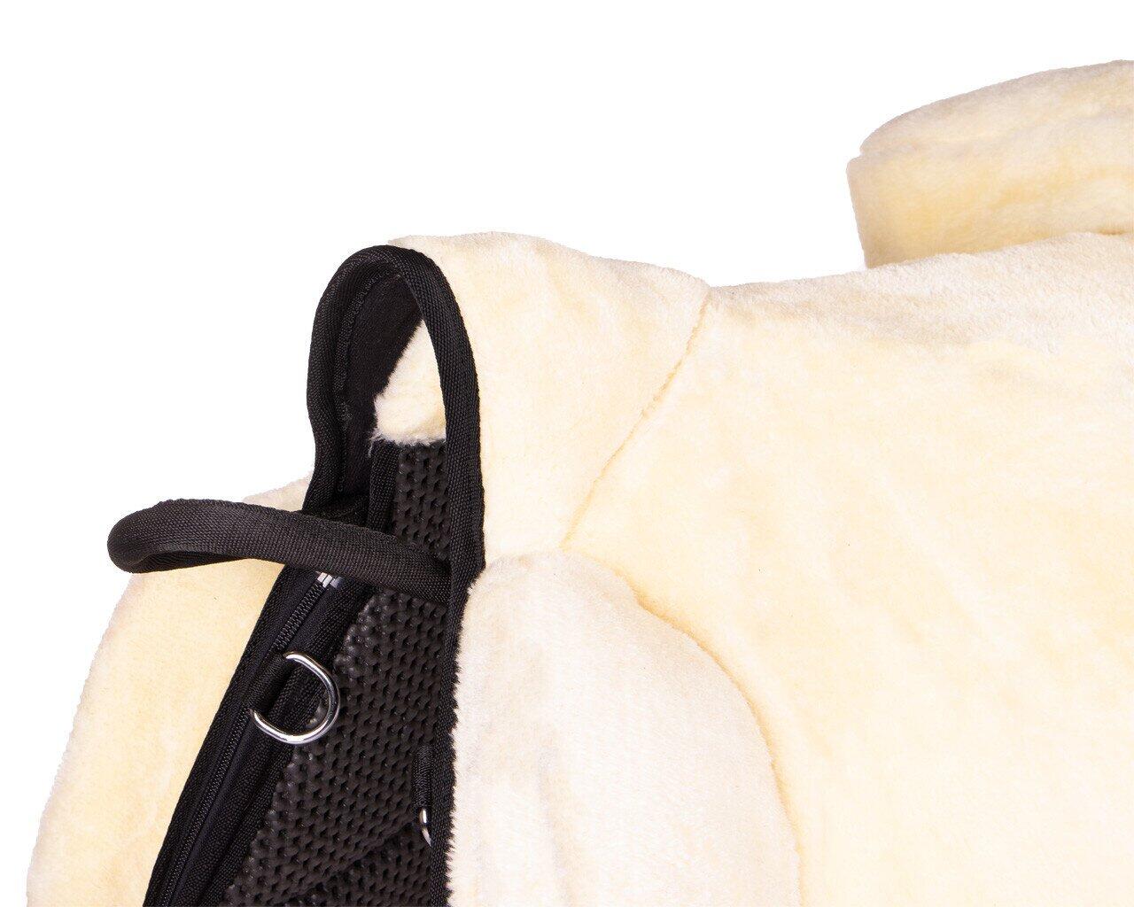 QHP Bareback Pad Super Soft - Cremé (Full) 3/6