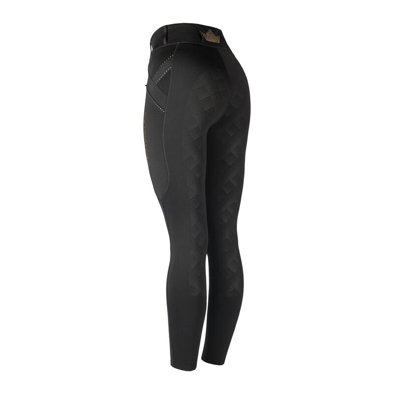 Horka Legging d'Équitation Momentum - Noir Rose