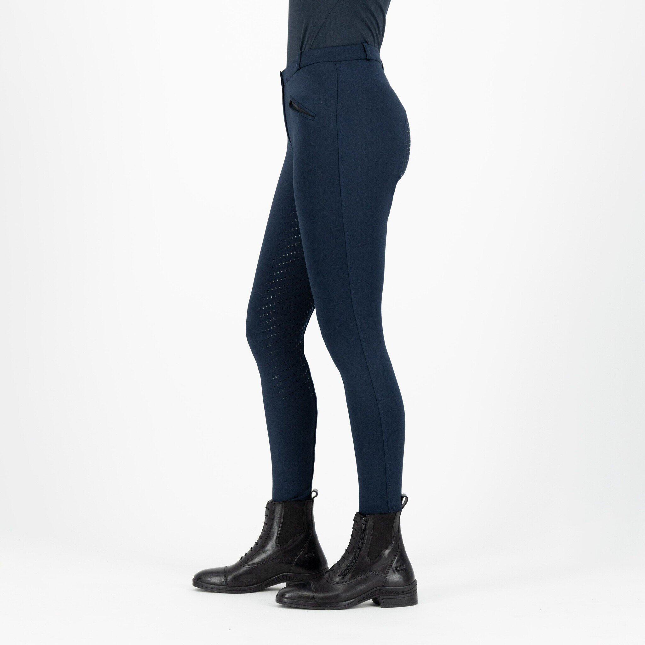 Legging d'équitation Easy Rider Joy Adulte - Marine 3/4