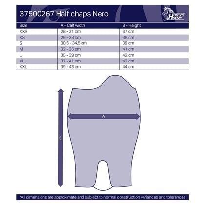 Harry's Horse Nero mini chaps