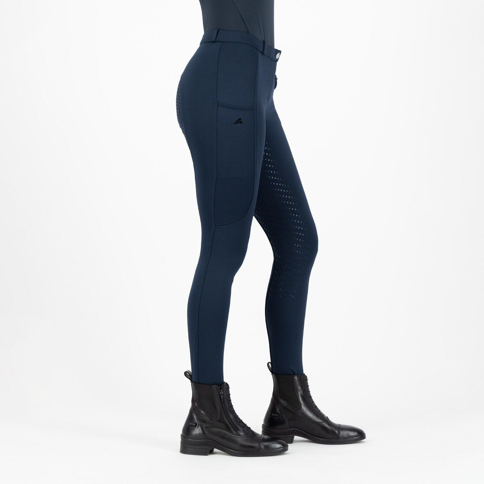 Legging d'équitation Easy Rider Joy Adulte - Marine 2/4