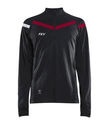 Veste de rugby Force XV VICTOIRE noir-rouge