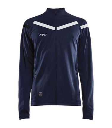 Veste de rugby Force XV VICTOIRE enfant marine-blanc