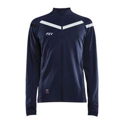 Veste de rugby Force XV VICTOIRE enfant marine-blanc