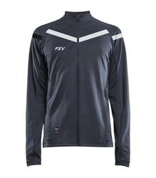 Veste de rugby Force XV VICTOIRE enfant gris-blanc