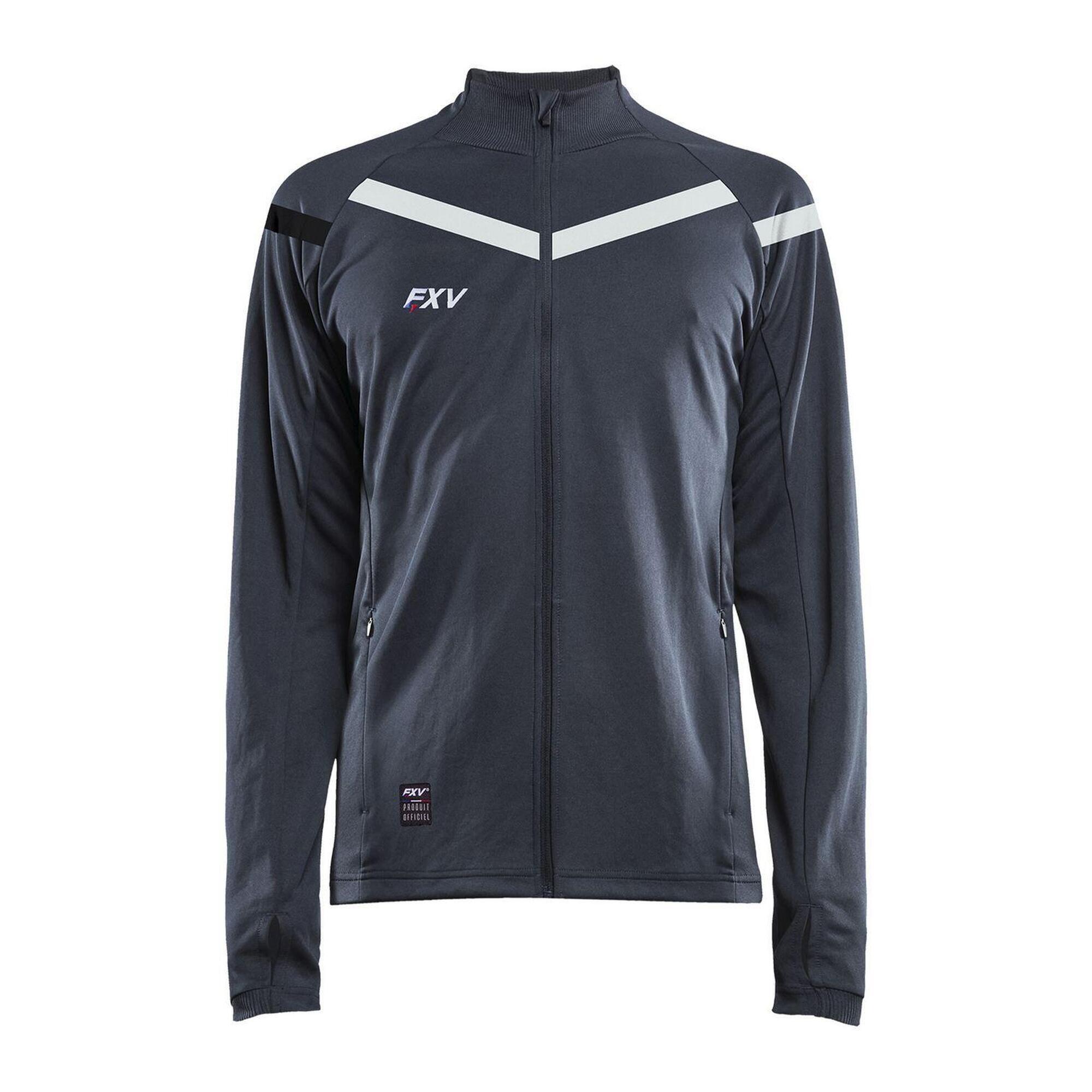 Force Xv - Veste De Rugby Force Xv Victoire Enfant Gris-blanc - Veste - Gris - 12 À 14 Ans - Decathlon