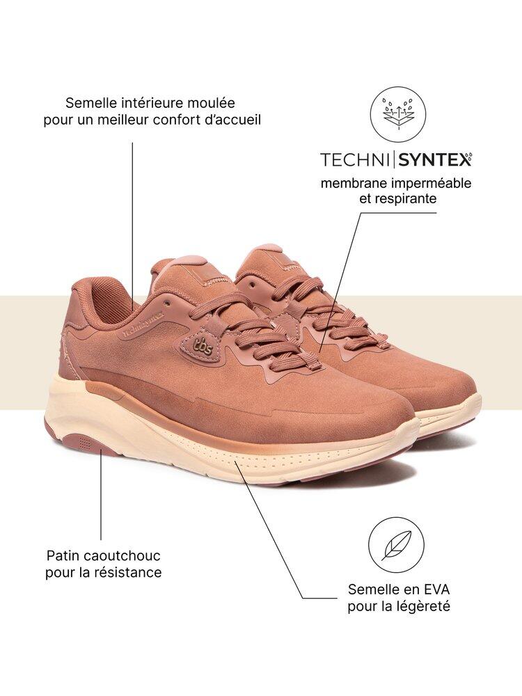 Chaussures de running femme 1973 EASYDIA Rose Poudre 2/5