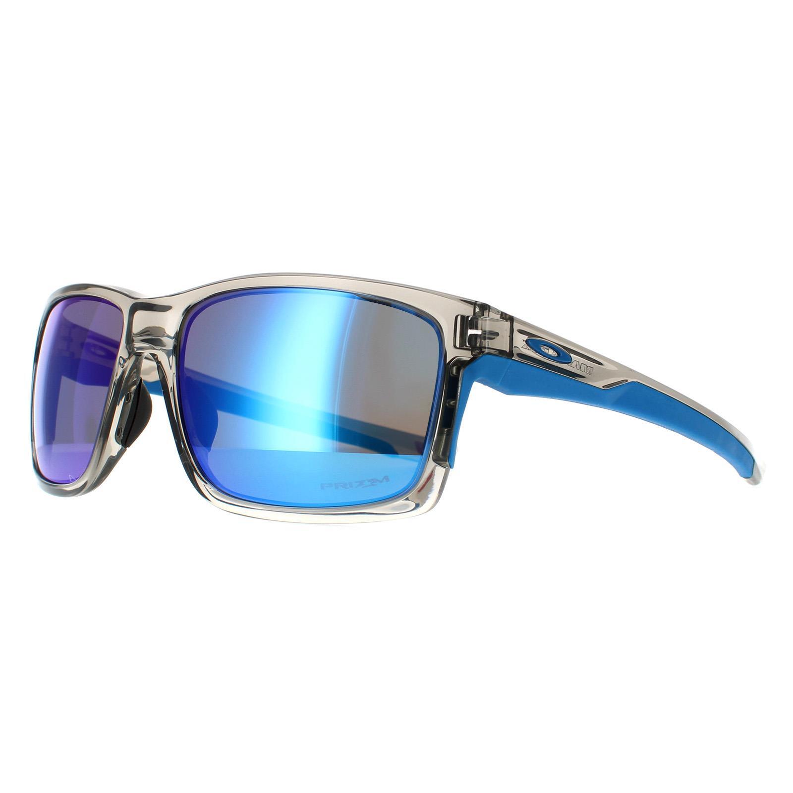 Oakley Rectangle Mens Grey Ink Sapphire Prizm Sunglasses 2/7