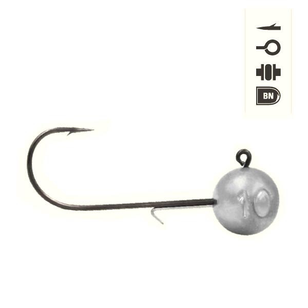 JIG MUSTAD NR. 1, 10 GRAME,  25 BUC / PLIC