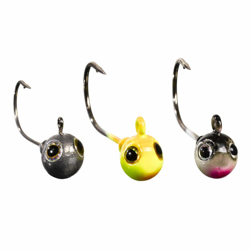 JIG GUNKI G.ROUND ORANGE/FLUO YELLOWK NR 3/0, 8G, 3 BUC / PLIC