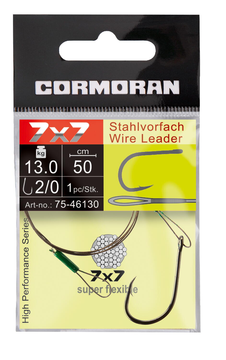 STRUNA RAPITORI 7X7 CORMORAN 50CM/6KG 1BUC/PLIC