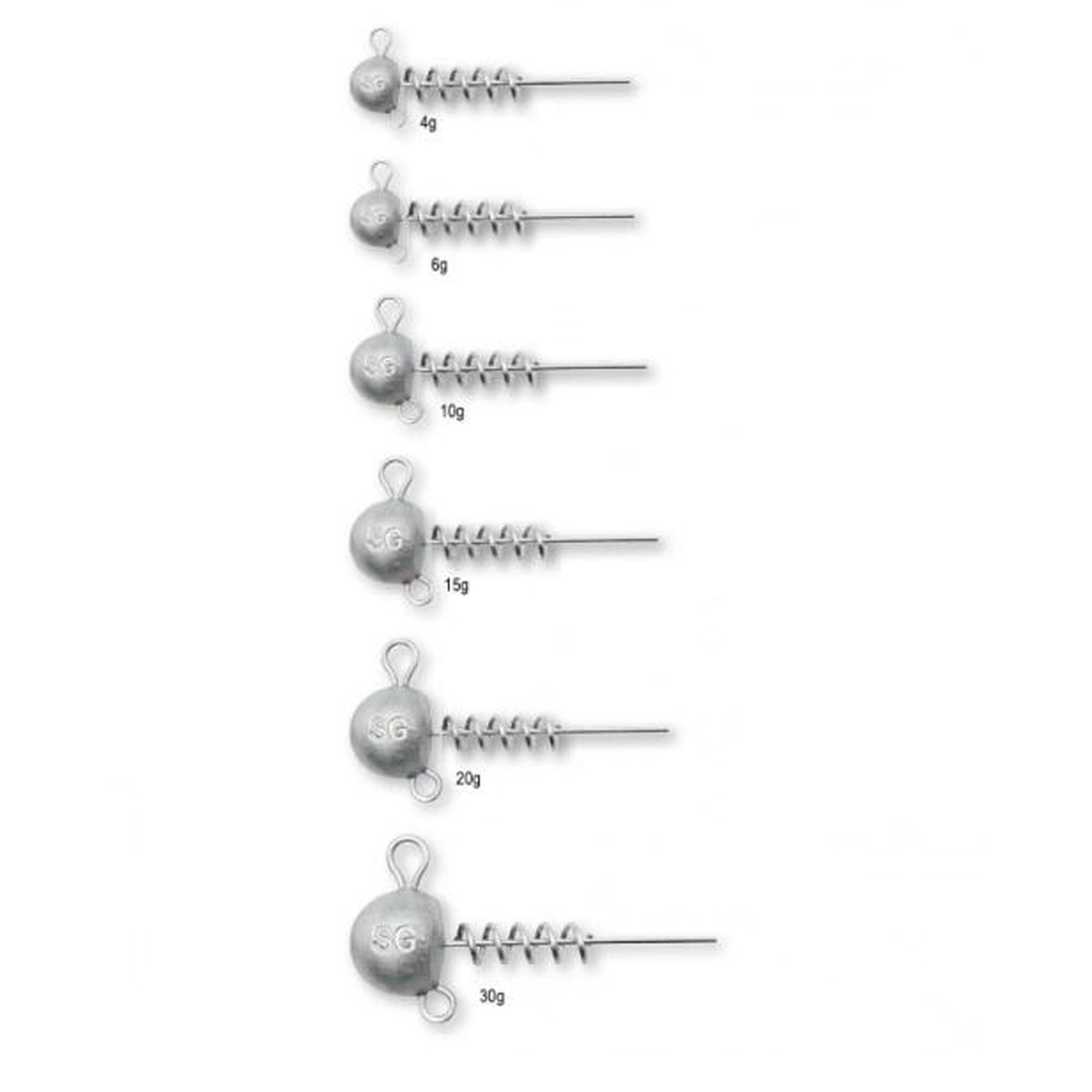 JIGURI SAVAGE GEAR CORKSCREW 10 G, 3 BUC / PLIC