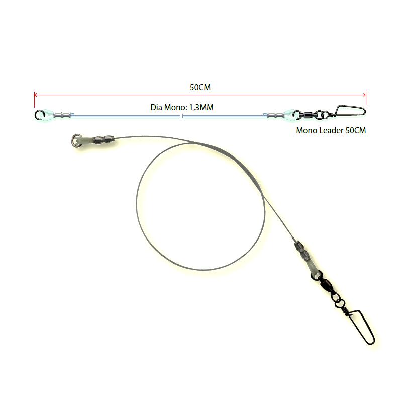 STRUNA DAM MADCAT MONO 50CM/36KG