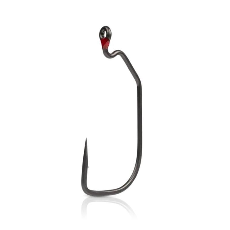 Carlige offset Mustad Assault Heavy wide gap titan, nr 4/0, 5 buc / plic