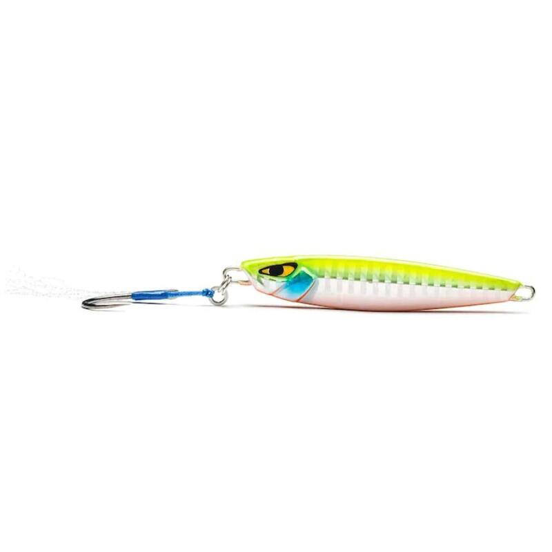 PILKER MUSTAD TRACESHOT CHASTREUSE BLUEGILL 15 GRAME / 8 MM