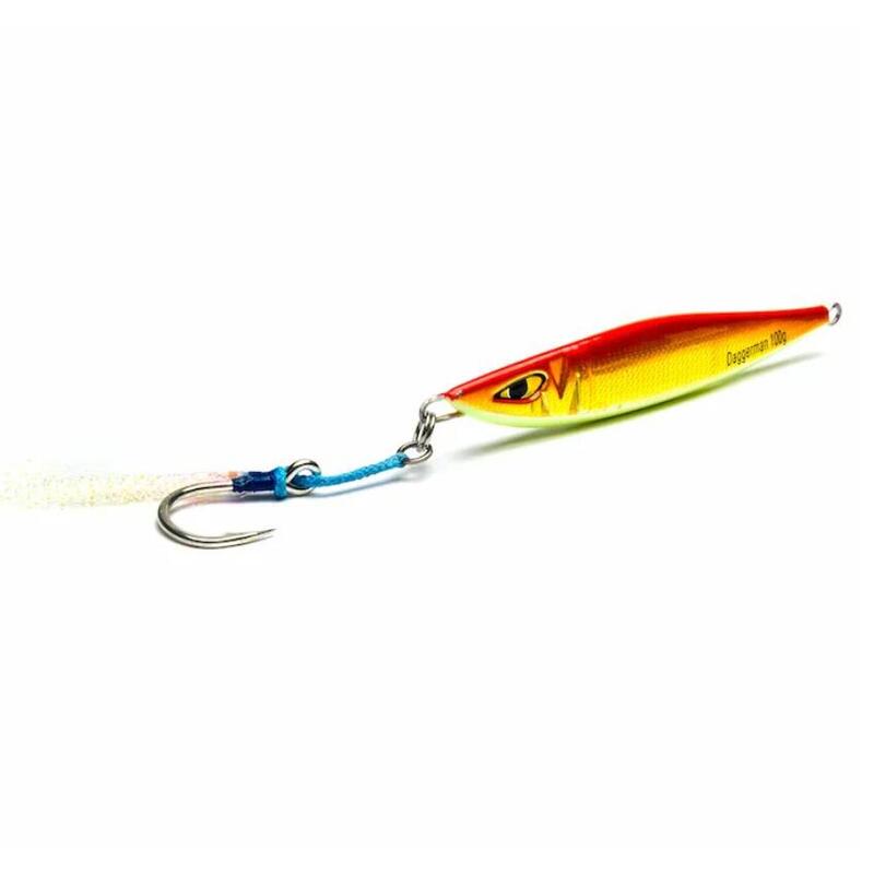 PILKER MUSTAD DAGGERMAN ORANGE GOLD 100G / 20MM