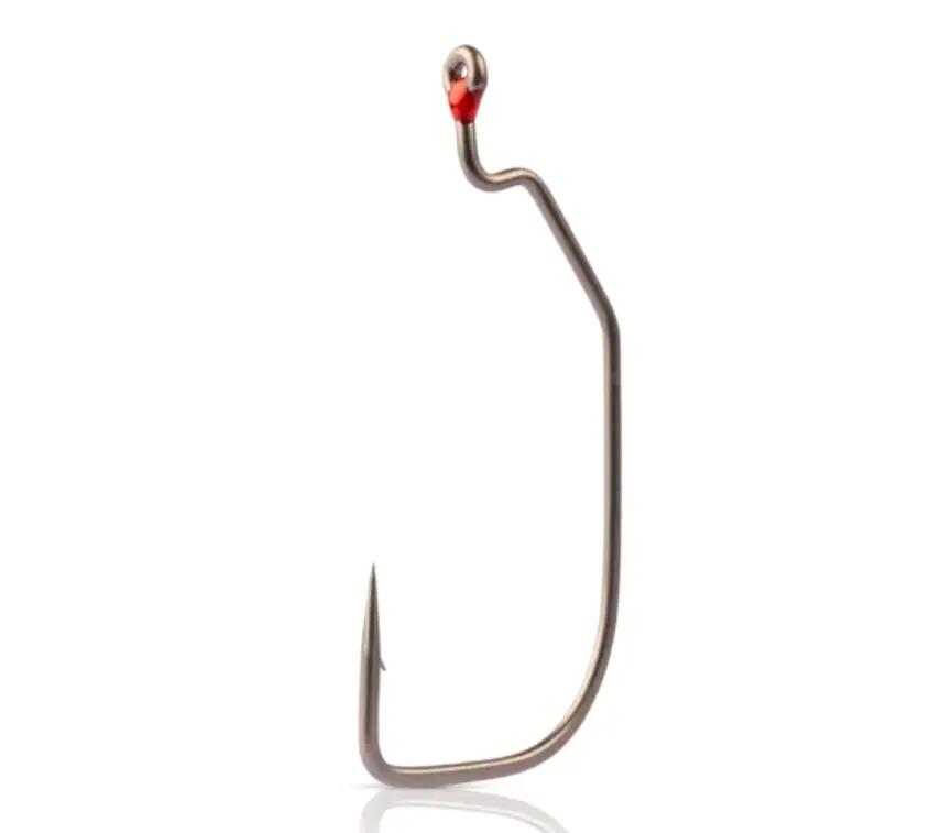 Carlige offset Mustad wide gap titan, nr 3/0, 6 buc / plic 2/3