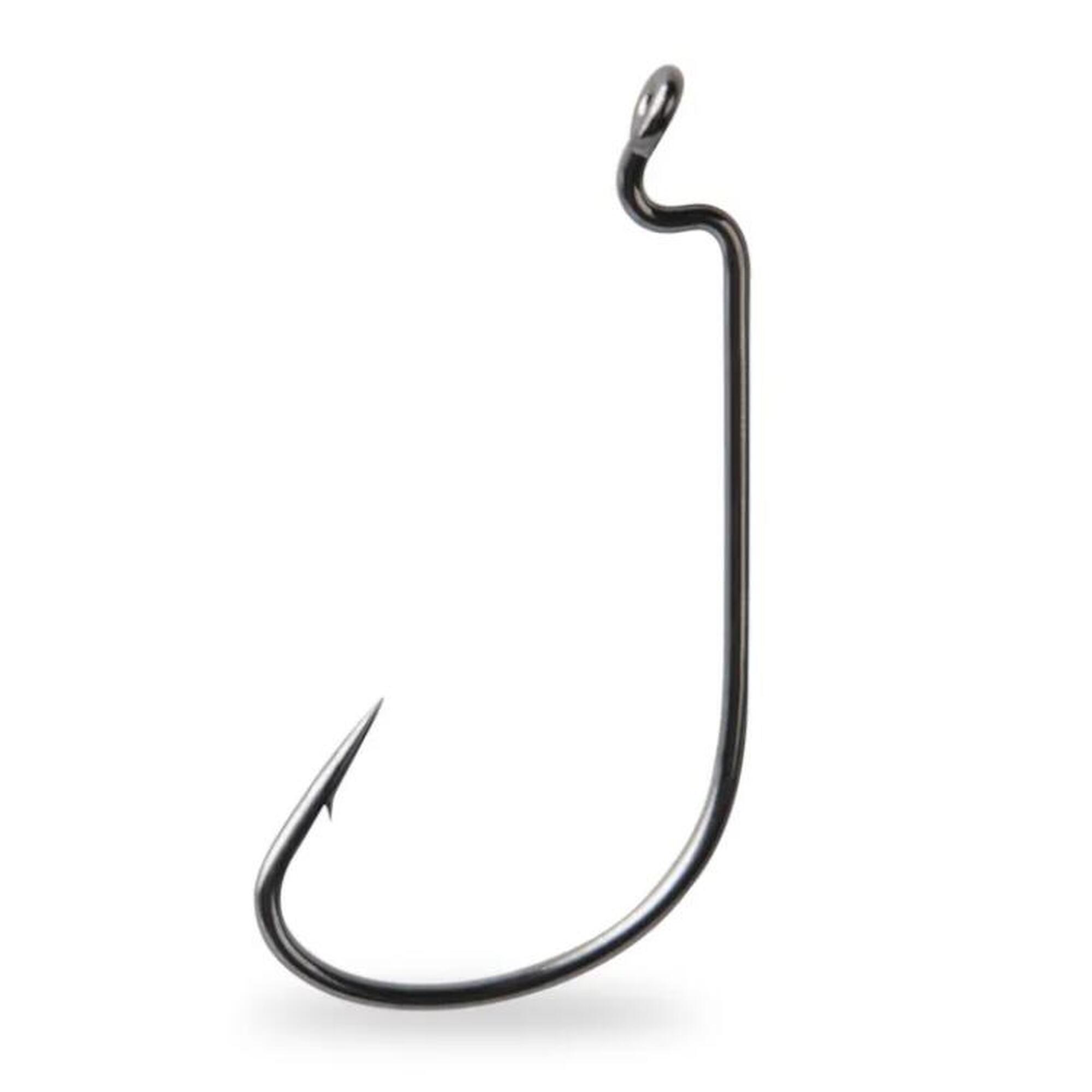 CARLIGE OFFSET MUSTAD MEGA BITE, NR 1/0, 7 BUC / PLIC