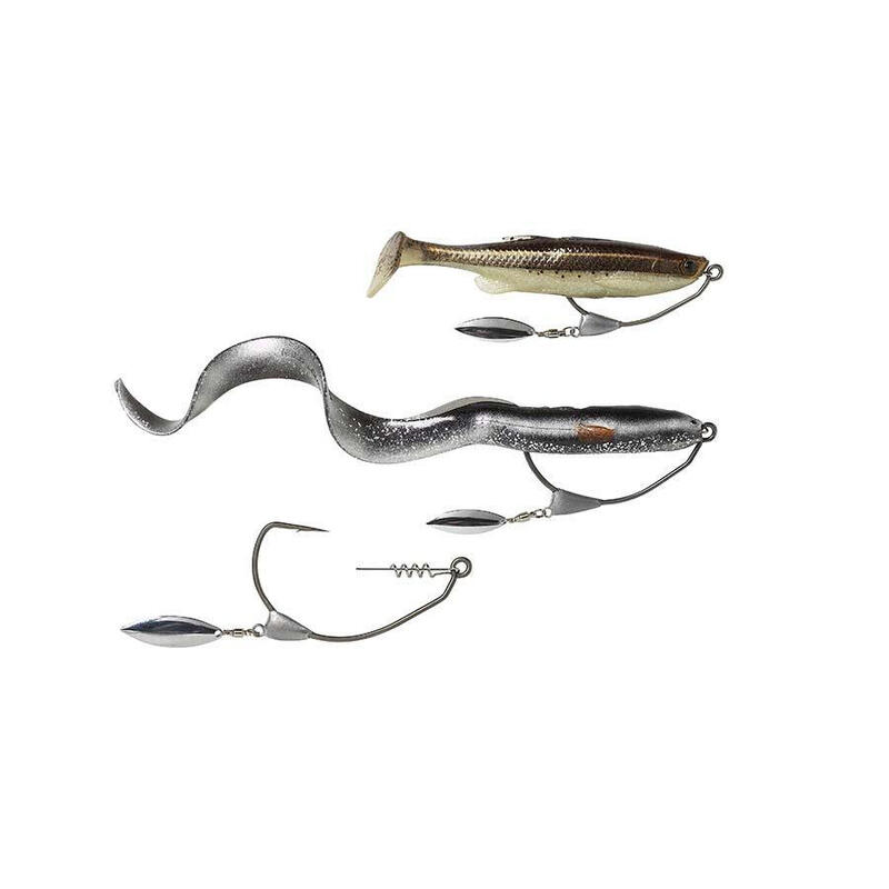 CARLIGE OFFSET SAVAGE GEAR EWG NR8/0, 4 G, 3 BUC / PLIC