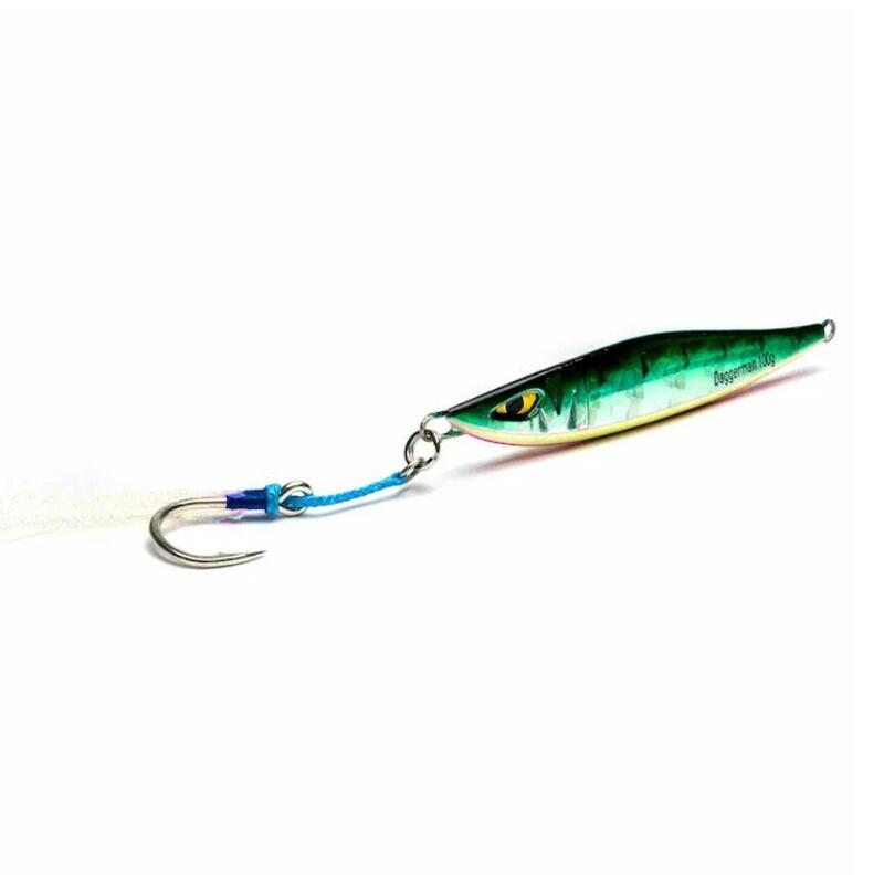 PILKER MUSTAD DAGGERMAN GREEN MACKEREL 100G / 20MM