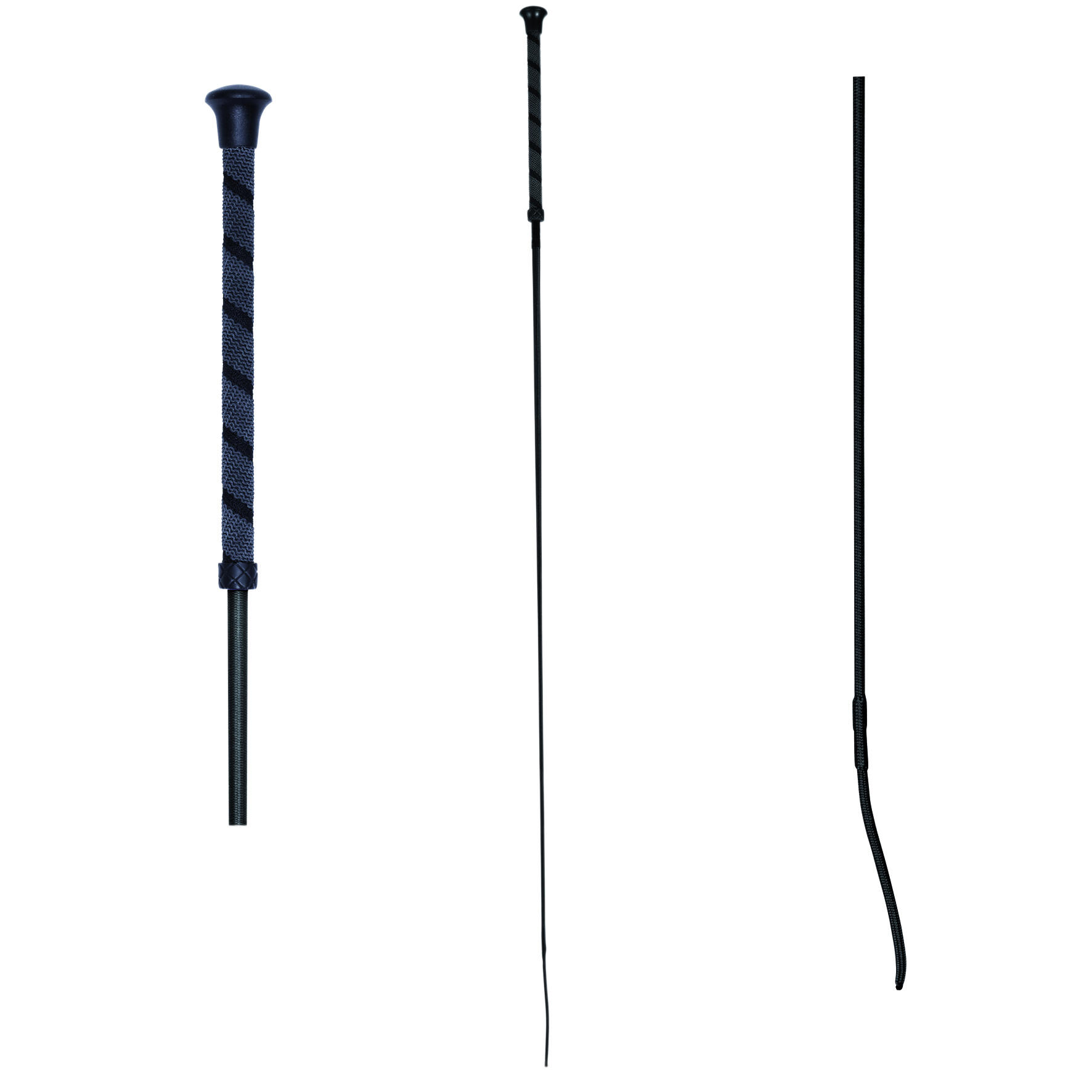 Waldhausen - Stick De Dressage Équitation Antidérapante Waldhausen - Cravache De Dressage - Noir - Taille Unique - Decathlon