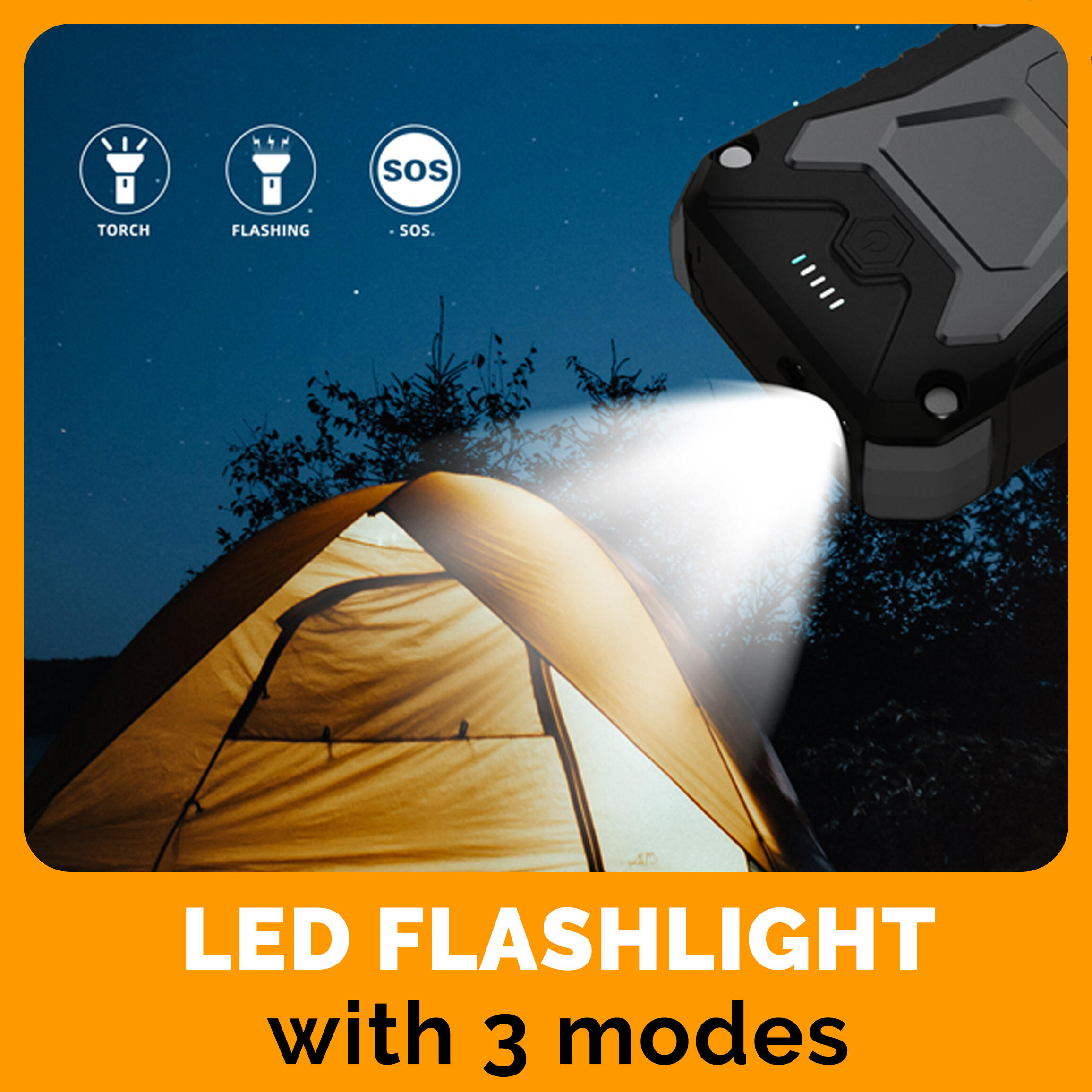 Outdoorová powerbanka Viking SKADI II 7/7