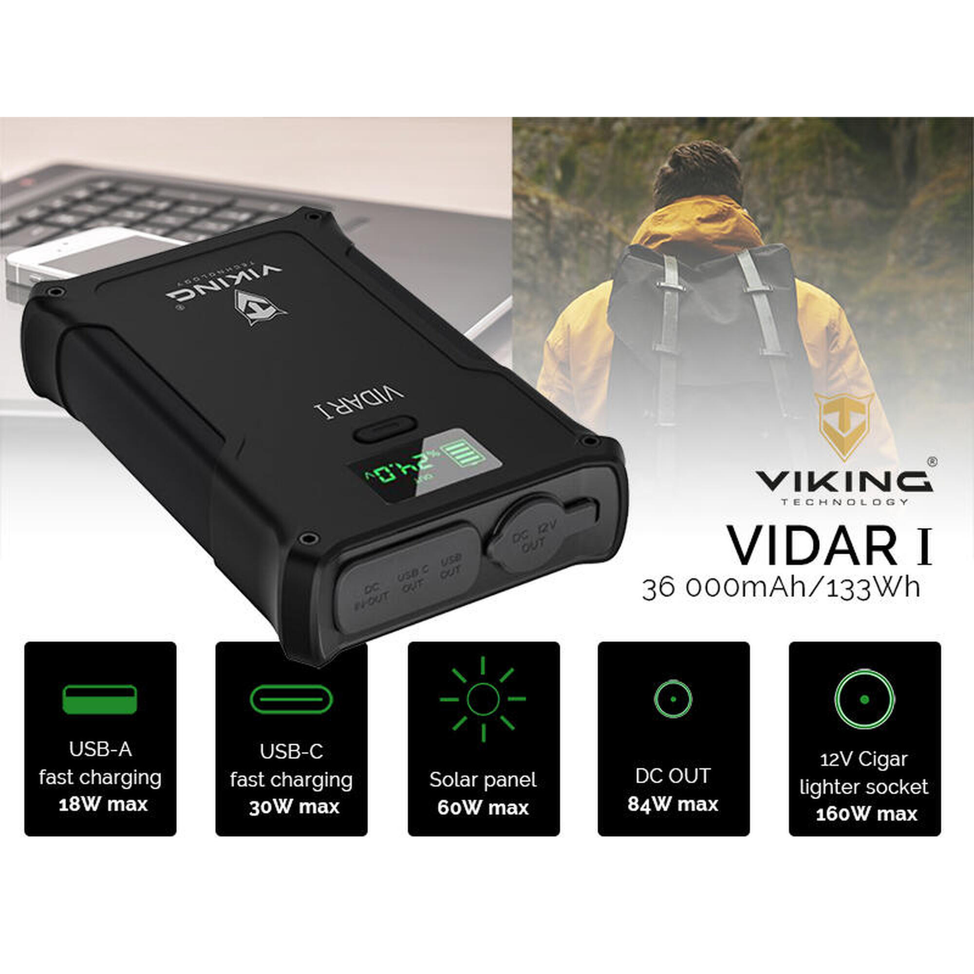 Outdoorová powerbanka Viking VIDAR I