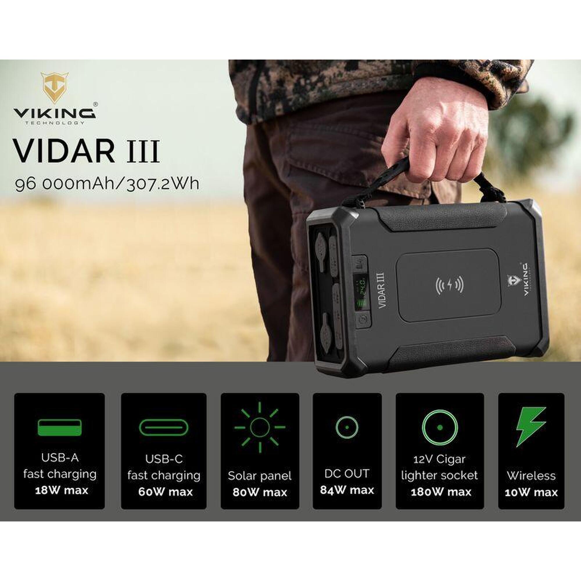 Outdoorová powerbanka Viking VIDAR III