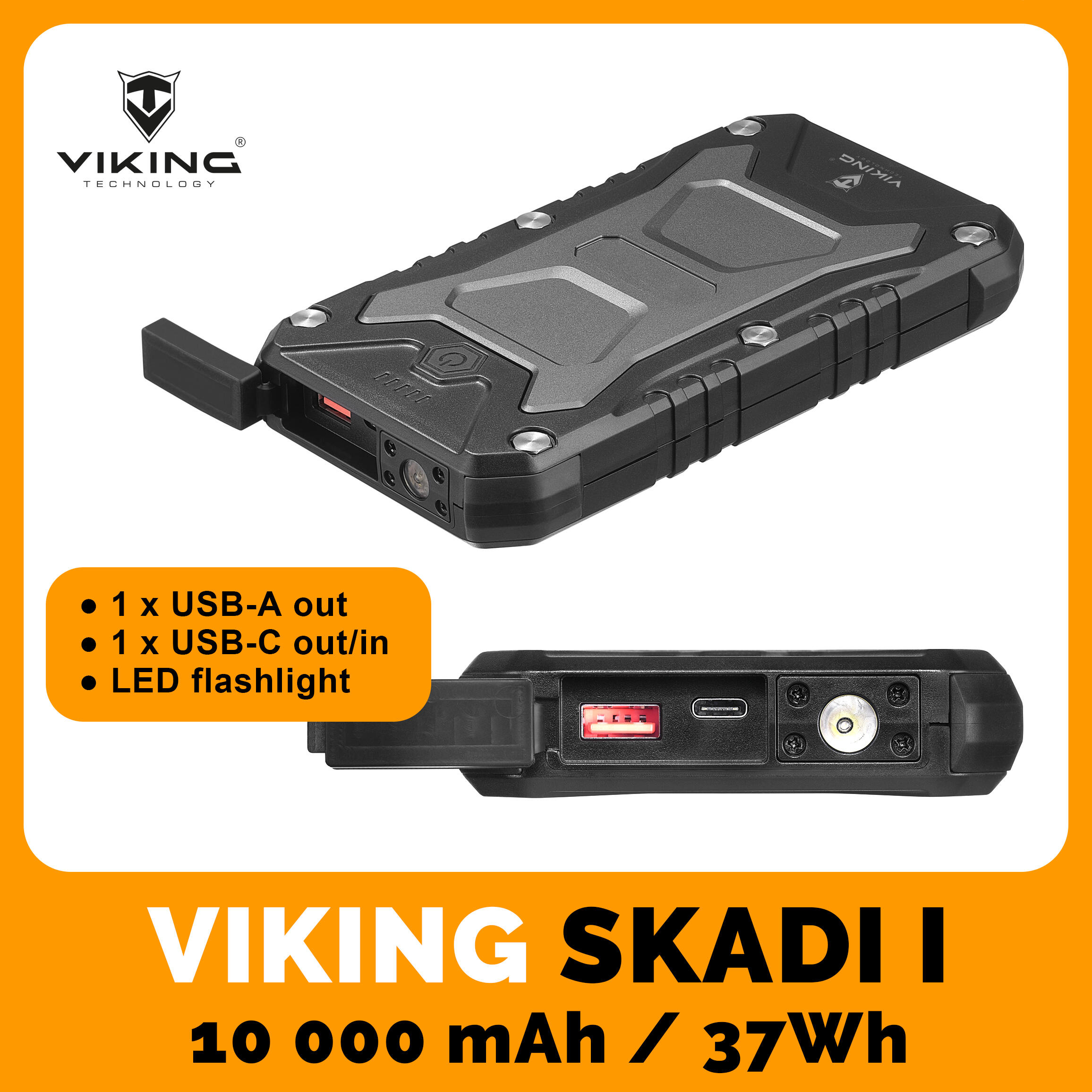 Outdoorová powerbanka Viking SKADI I 6/7