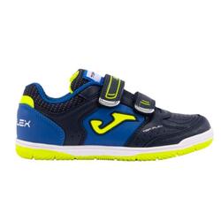 Chaussures Futsal Enfants Joma Top Flex Jr 24 IN Bleu Marine