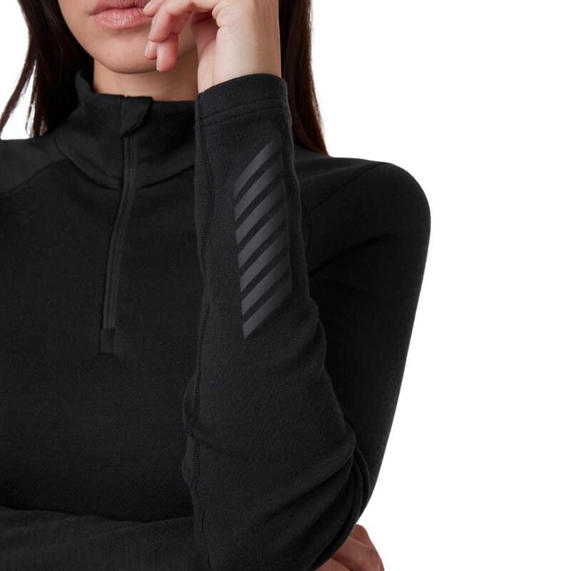 Hanorac 1/2 fermoar femei Helly Hansen Lifa Merino Midweight