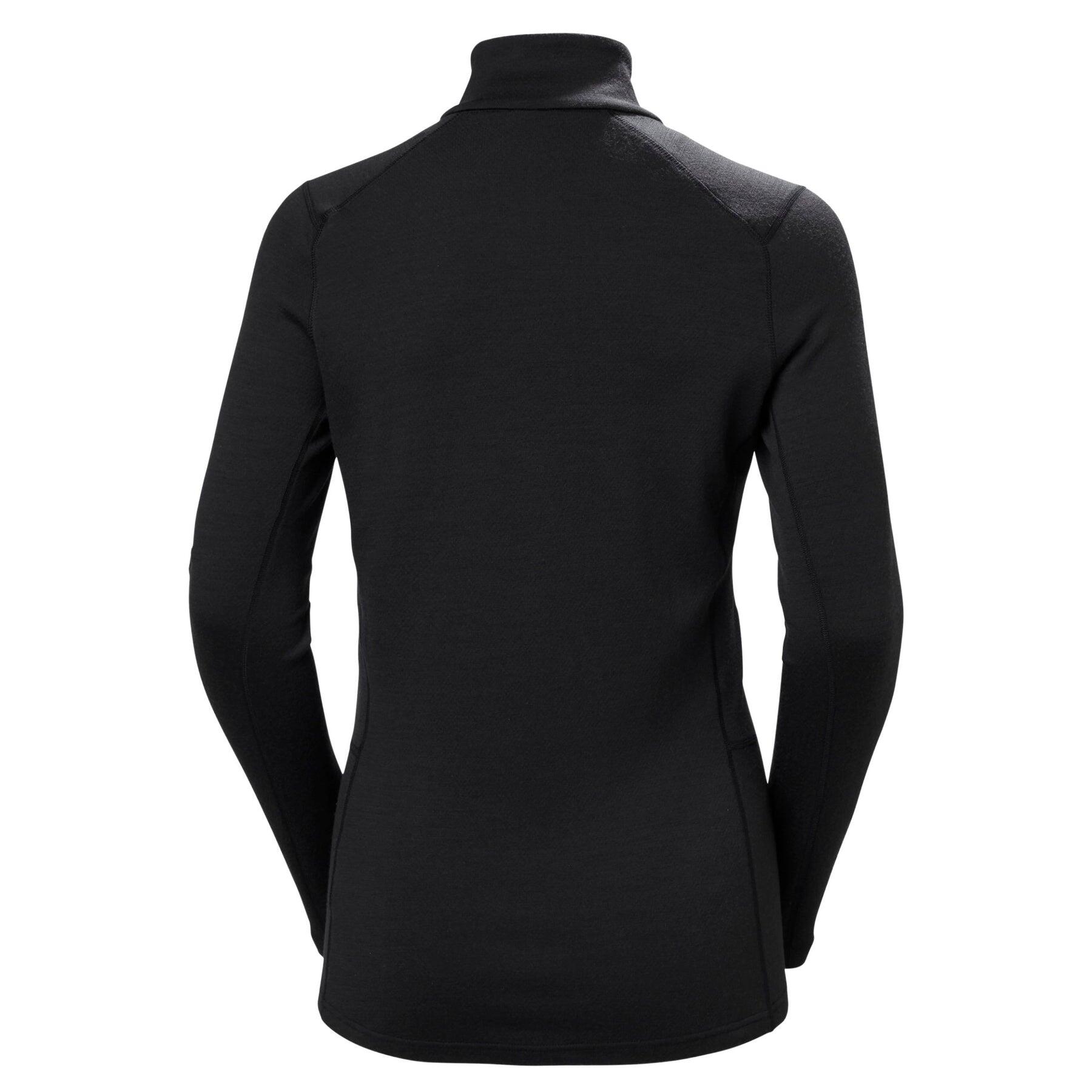 Dames sweatshirt met 1/2 rits Helly Hansen Lifa Merino Midweight 2/5