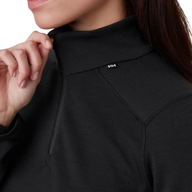 Hanorac 1/2 fermoar femei Helly Hansen Lifa Merino Midweight