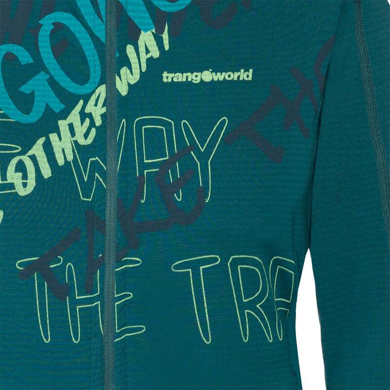 Chaqueta de Trail Running para Mujer Trangoworld Miage Azul