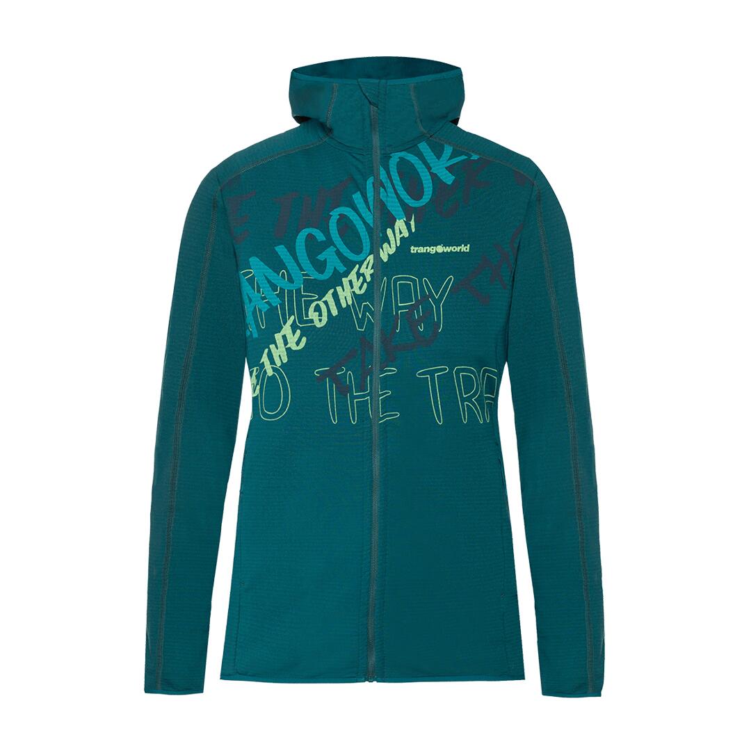 TRANGOWORLD Chaqueta de Trail Running para Mujer Trangoworld Miage Azul