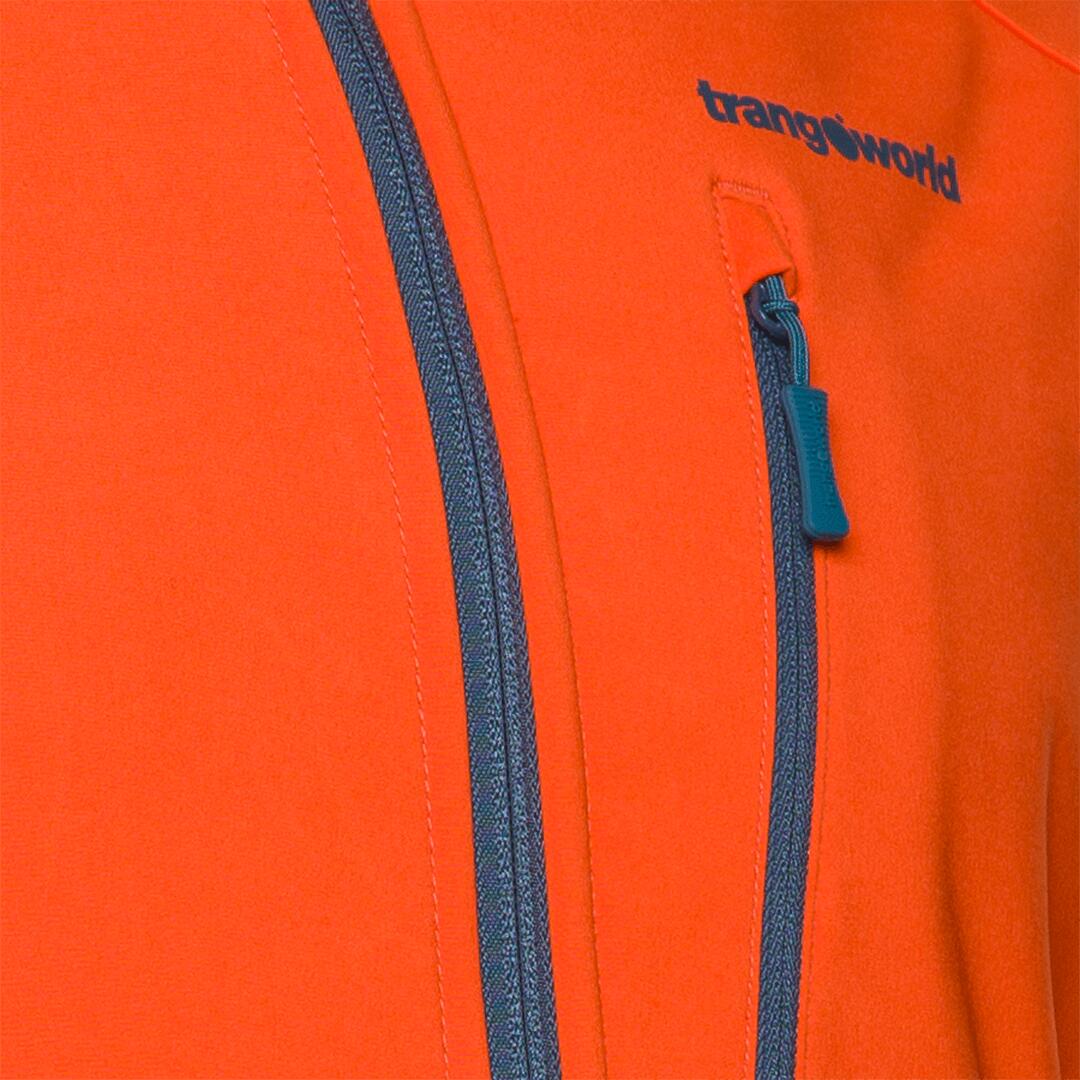 Softshell para Hombre Trangoworld Softgate Naranja 5/7
