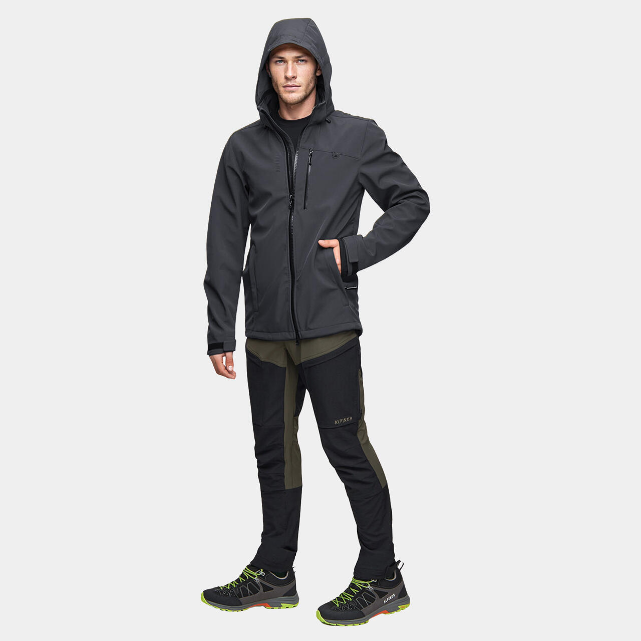 Softshelljacke Herren Alpinus Roignais 3/7
