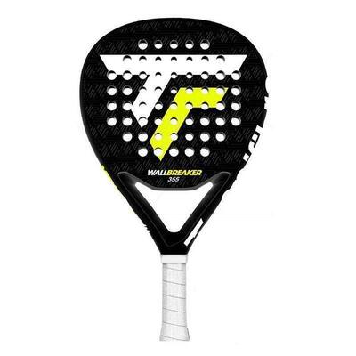 Padelrackets mannelijk tecnifibre wall breaker 355 2024 zwart