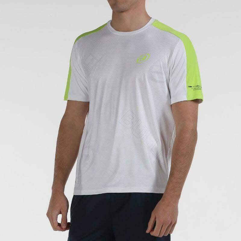 T-Shirt meio Branco Bullpadel 3/5