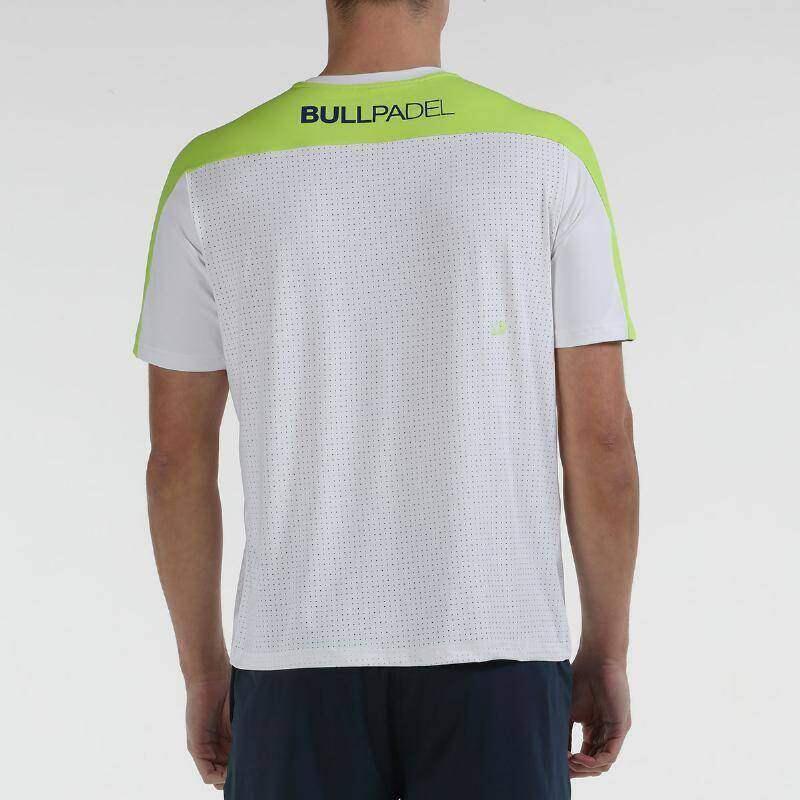 T-Shirt meio Branco Bullpadel 4/5